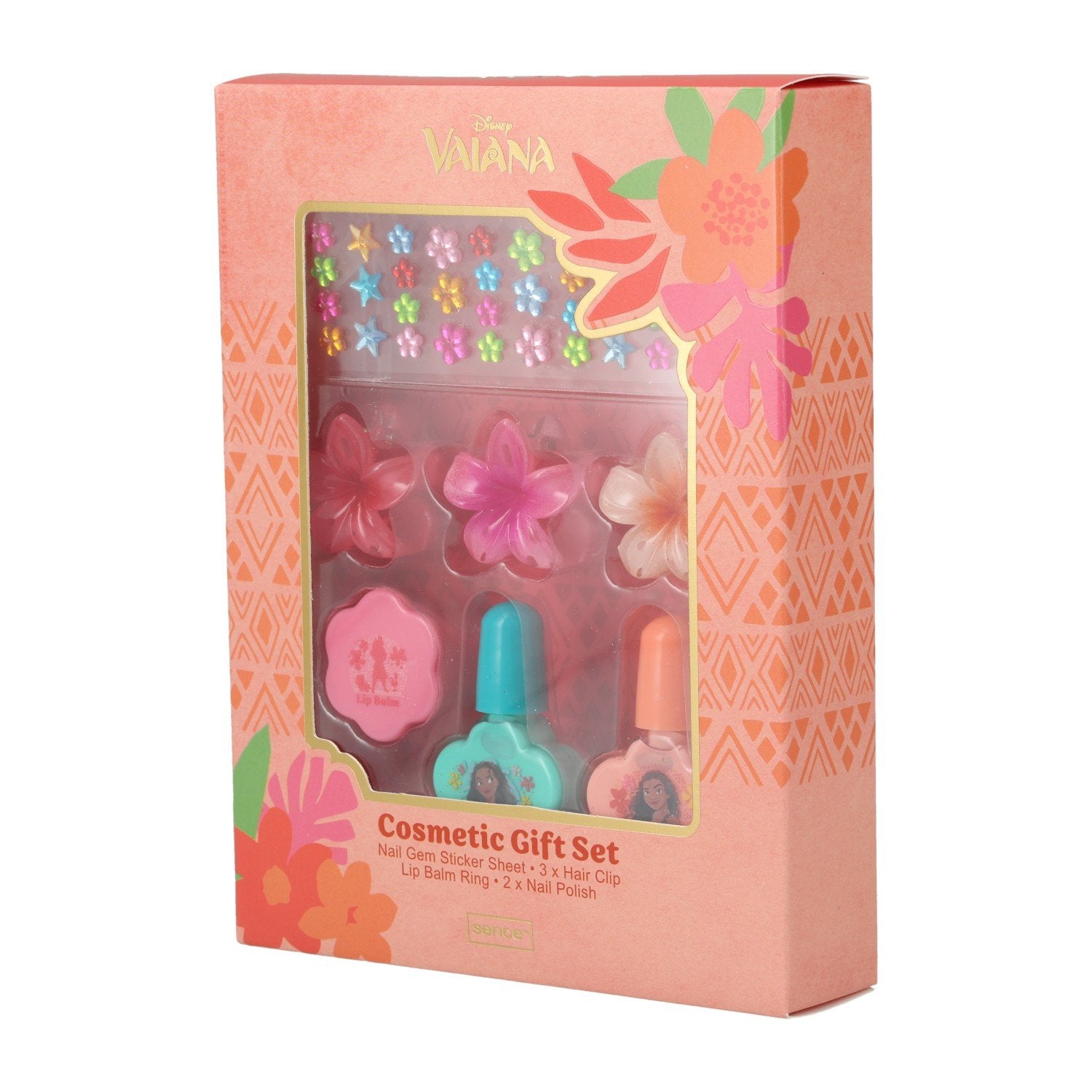 Disney Vaiana coffret beauté enfant 7 pièces vernis pinces