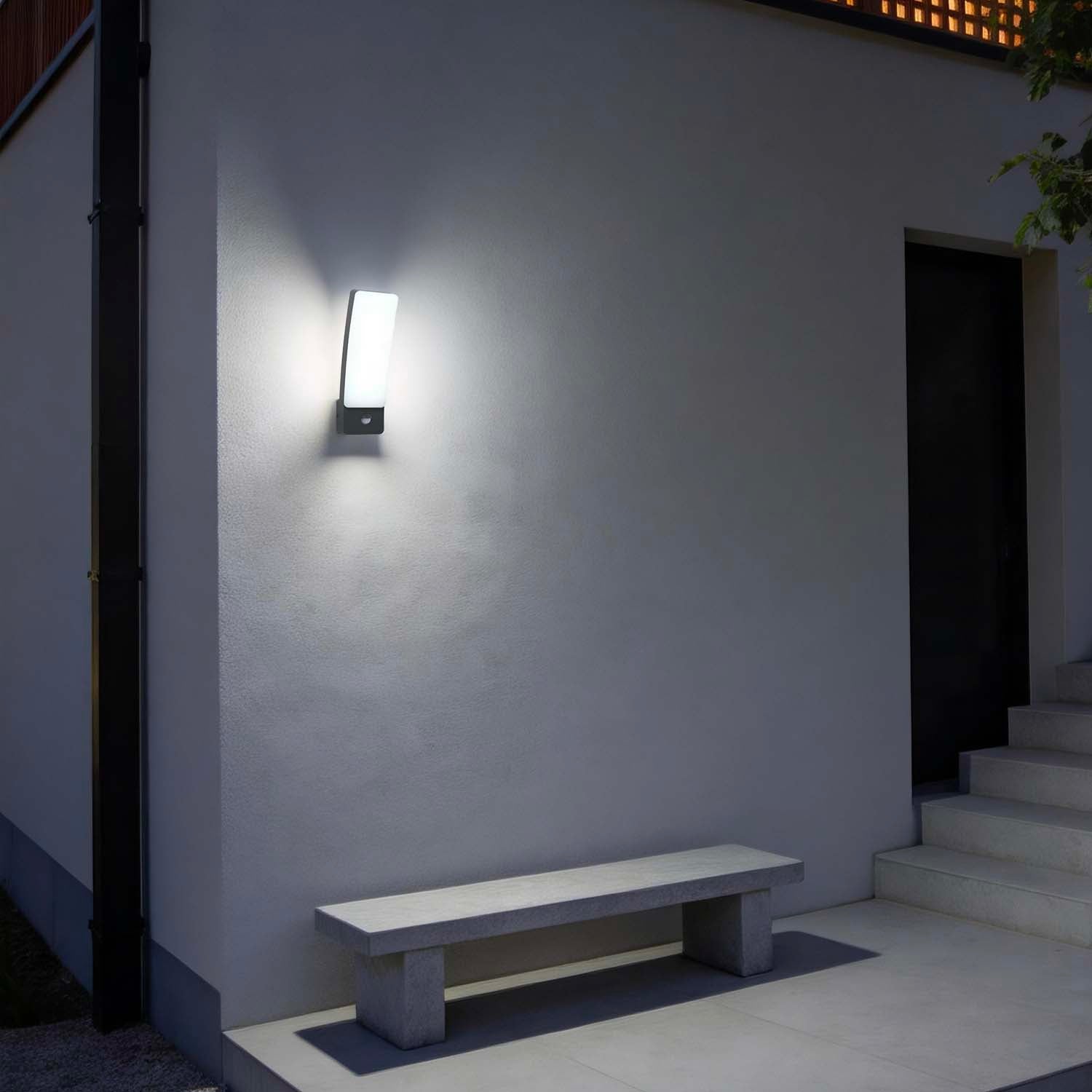 Red Deco Kira Grey applique murale LED gris H31,1 cm