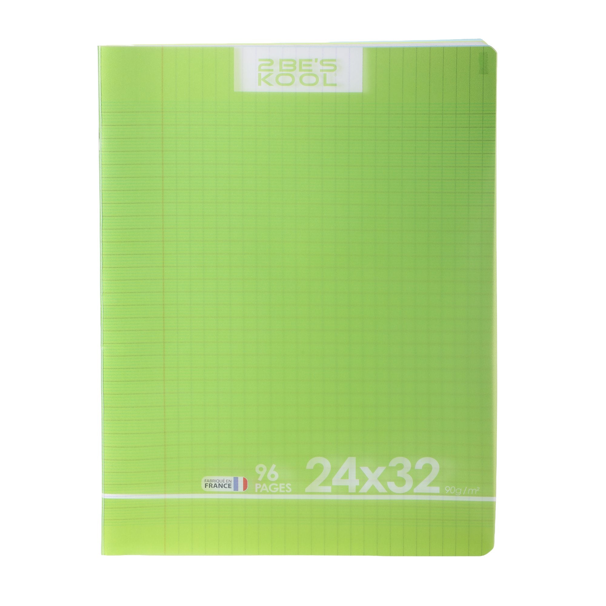 Stokomani Scolaire Cahier 96 Pages 24x32cm Polypropylène