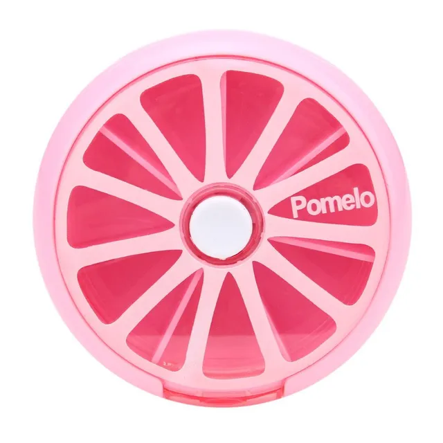Shop-Story pilulier hebdomadaire pamplemousse rose 7 jours
