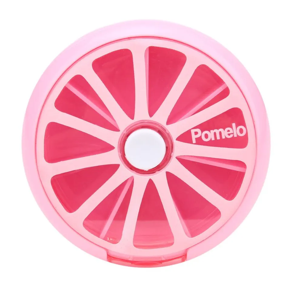Shop-Story pilulier hebdomadaire pamplemousse rose 7 jours