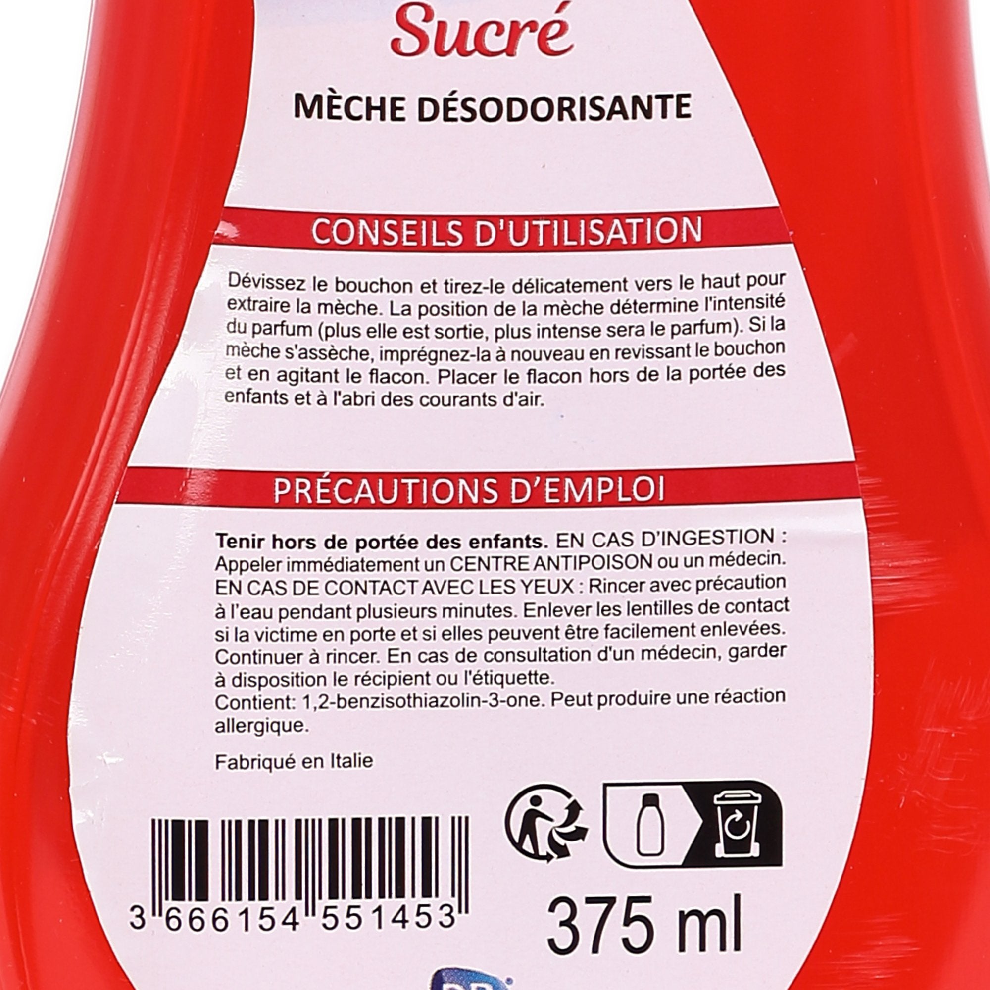 Stokomani Maison mèches désodorisante cerise jasmin