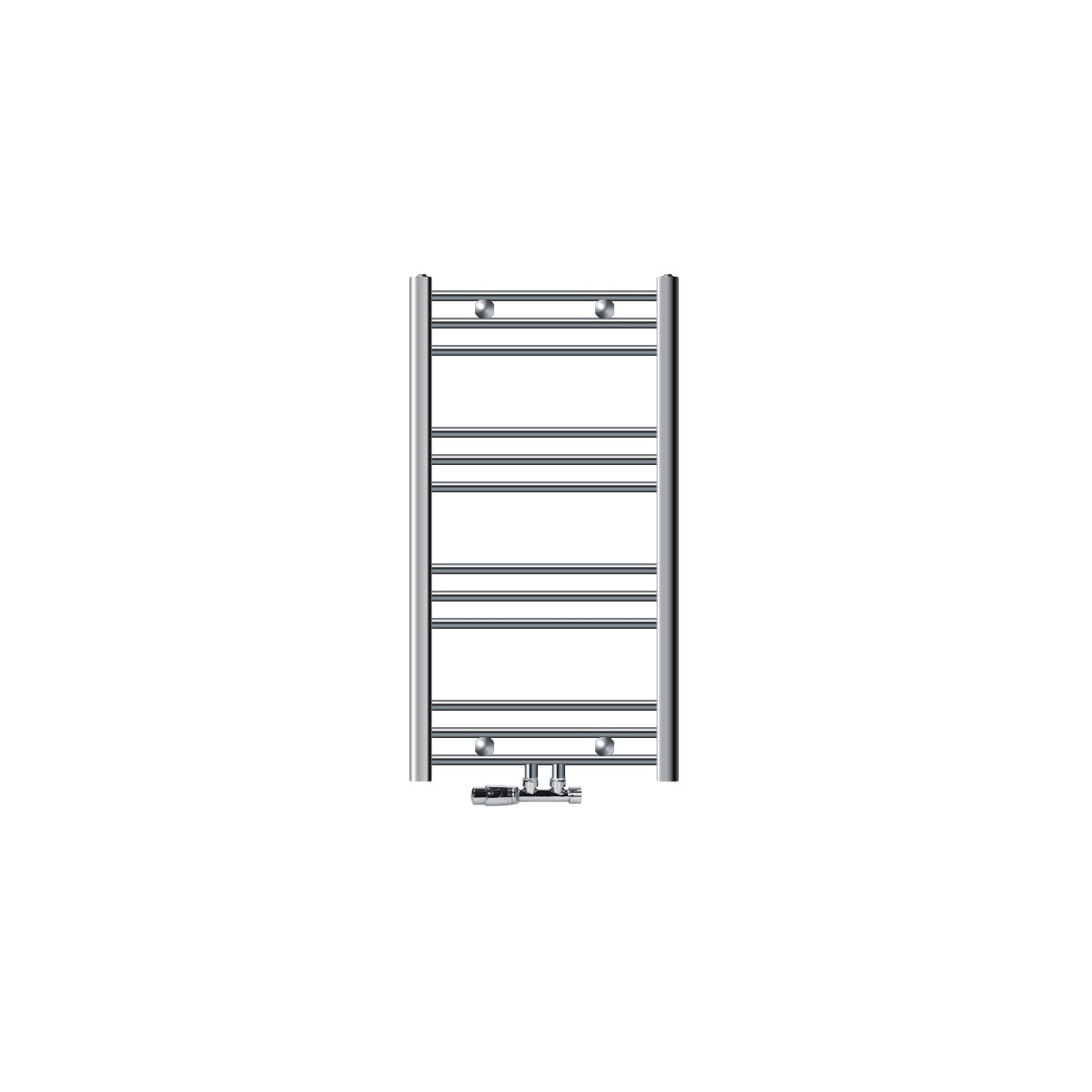 ECD Germany Sahara sèche-serviettes chrome 500x800 mm courbe