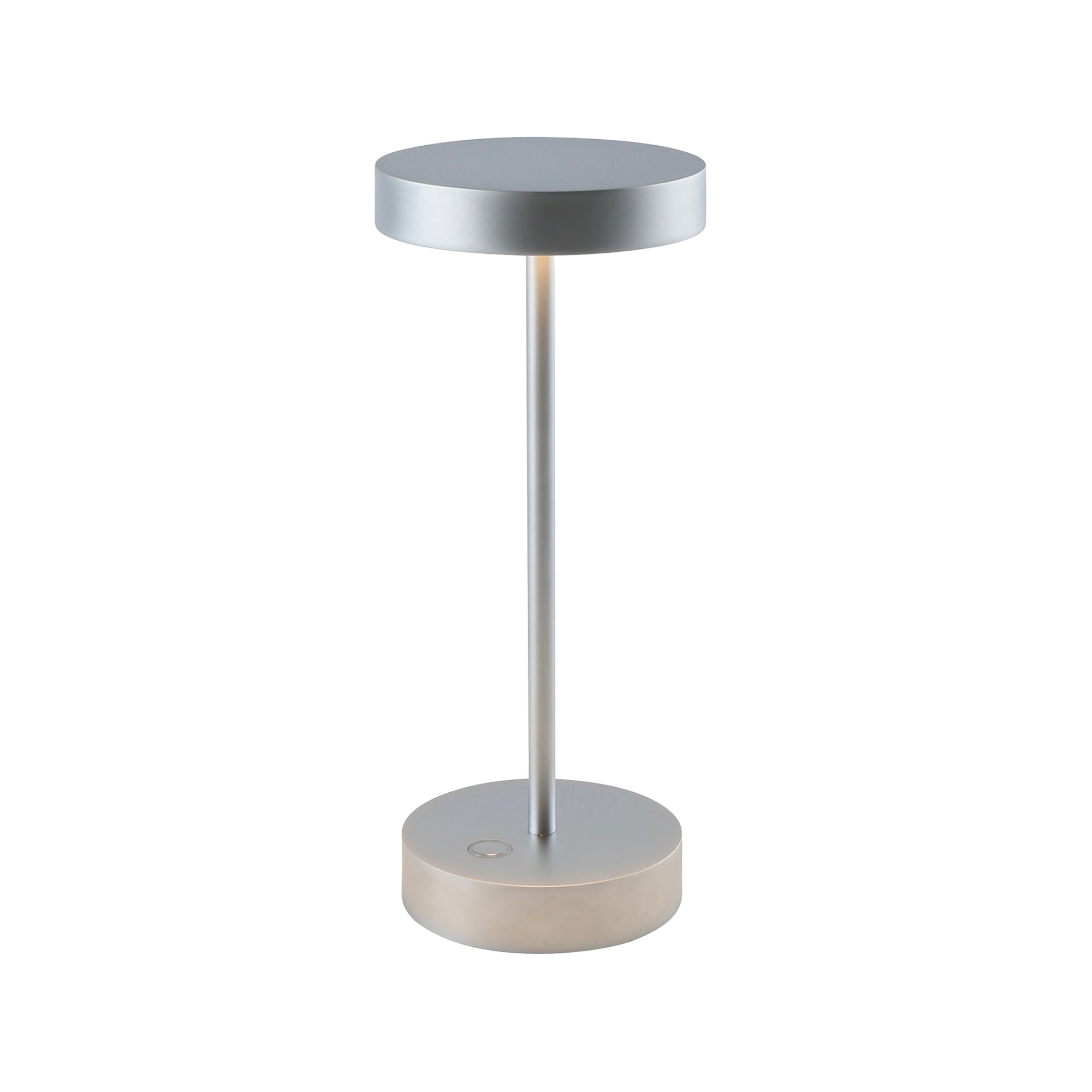 Red Deco Sandy Mini Chrome H25 lampe sans fil chrome dimmable