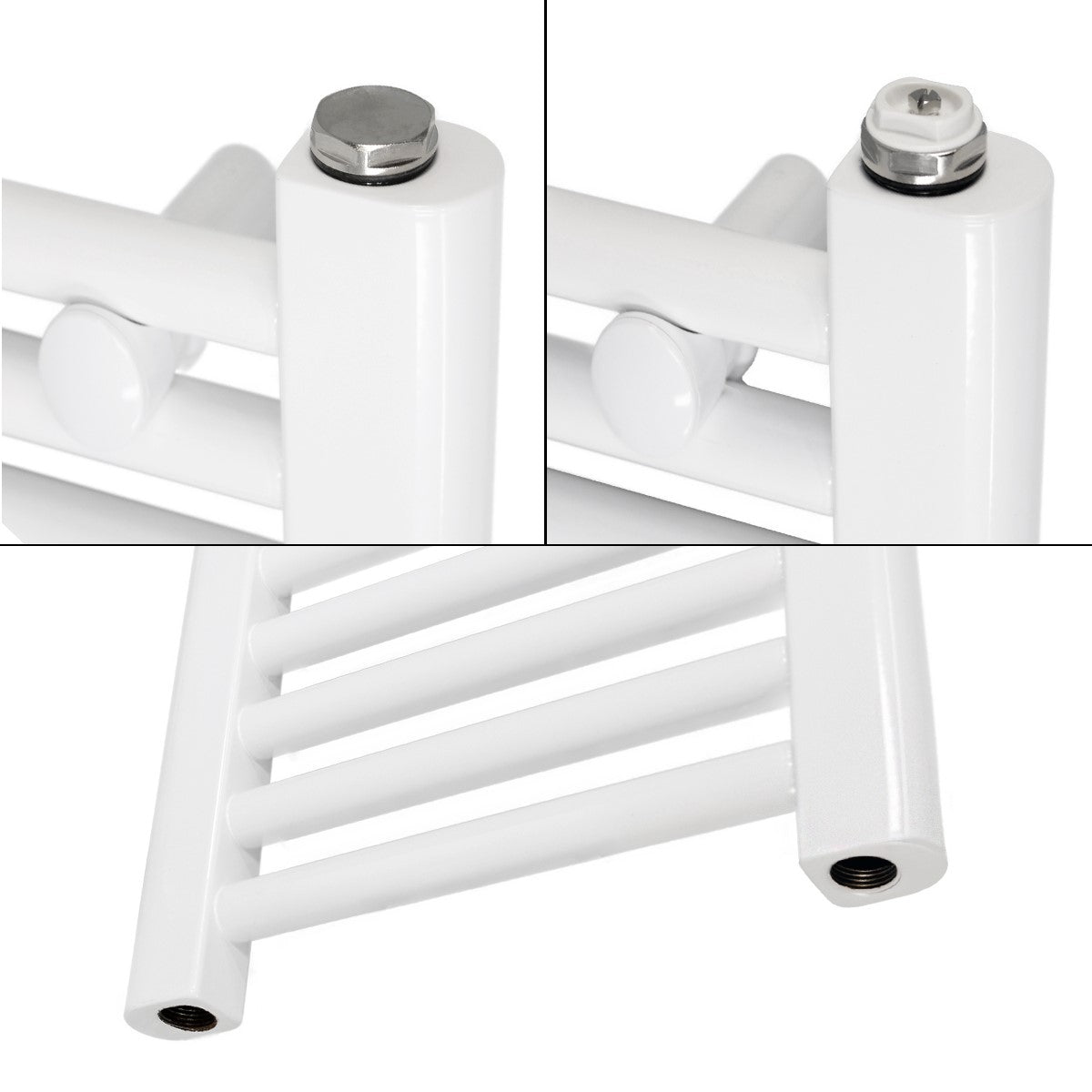 LuxeBath Sèche-serviettes électrique blanc 500x1200 900W