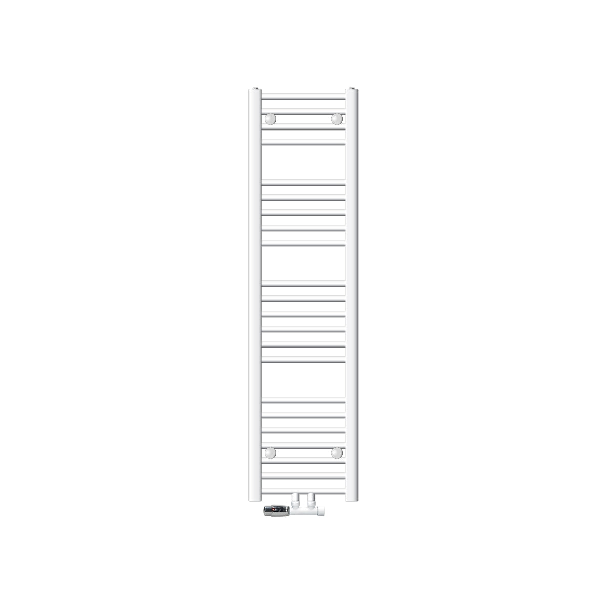 ECD Germany Heizungen sèche-serviettes blanc 300x1400 mm droit central