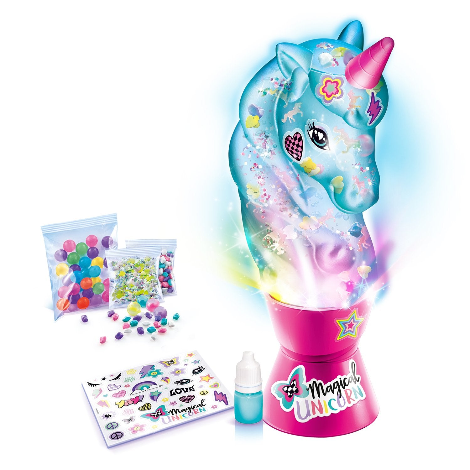 Stokomani Jeux grande lava lampe licorne lumineuse