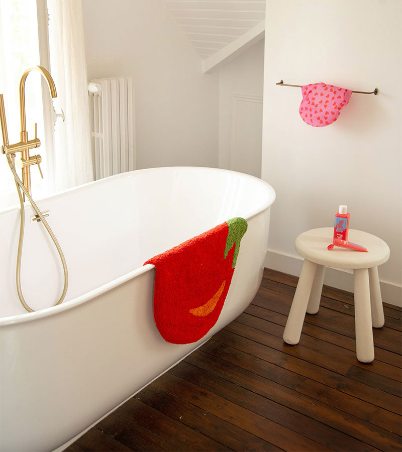 L'avant gardiste Tapis Tomate tapis rouge cuisine