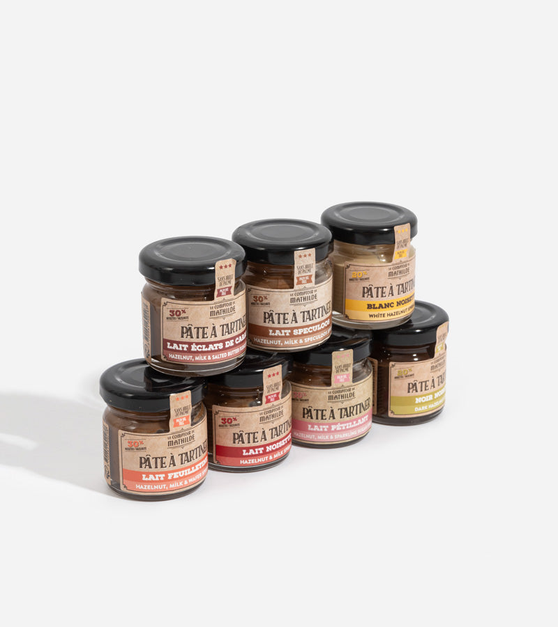 L'avant gardiste Coffret semainier pâte à tartiner 7 pots