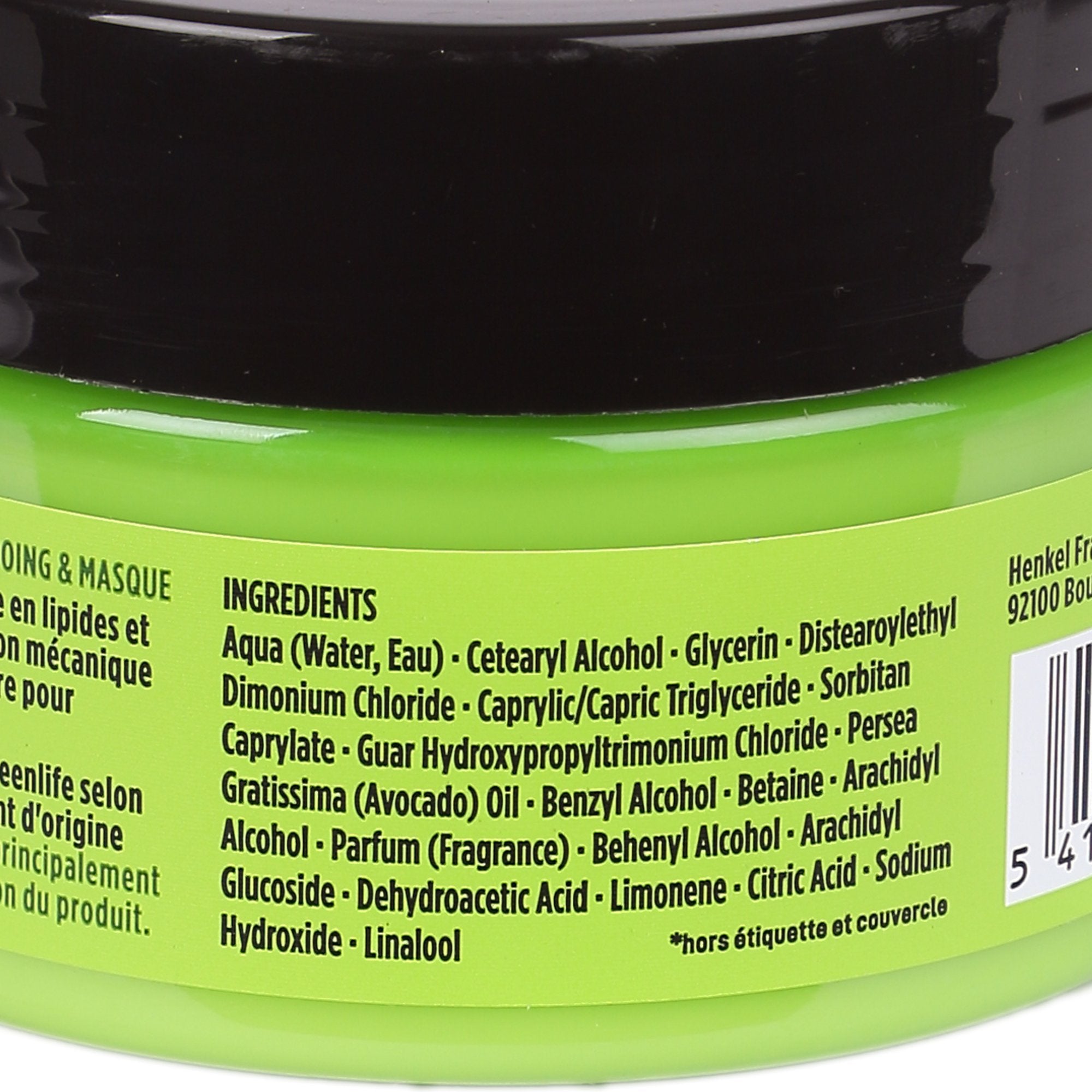 Stokomani Beauté Masque réparation huile d'avocat cheveux