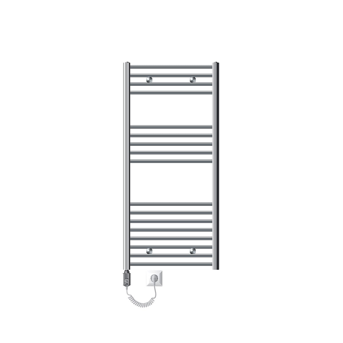 ECD Germany Sahara radiateur sèche-serviettes chrome 600x1200 900W