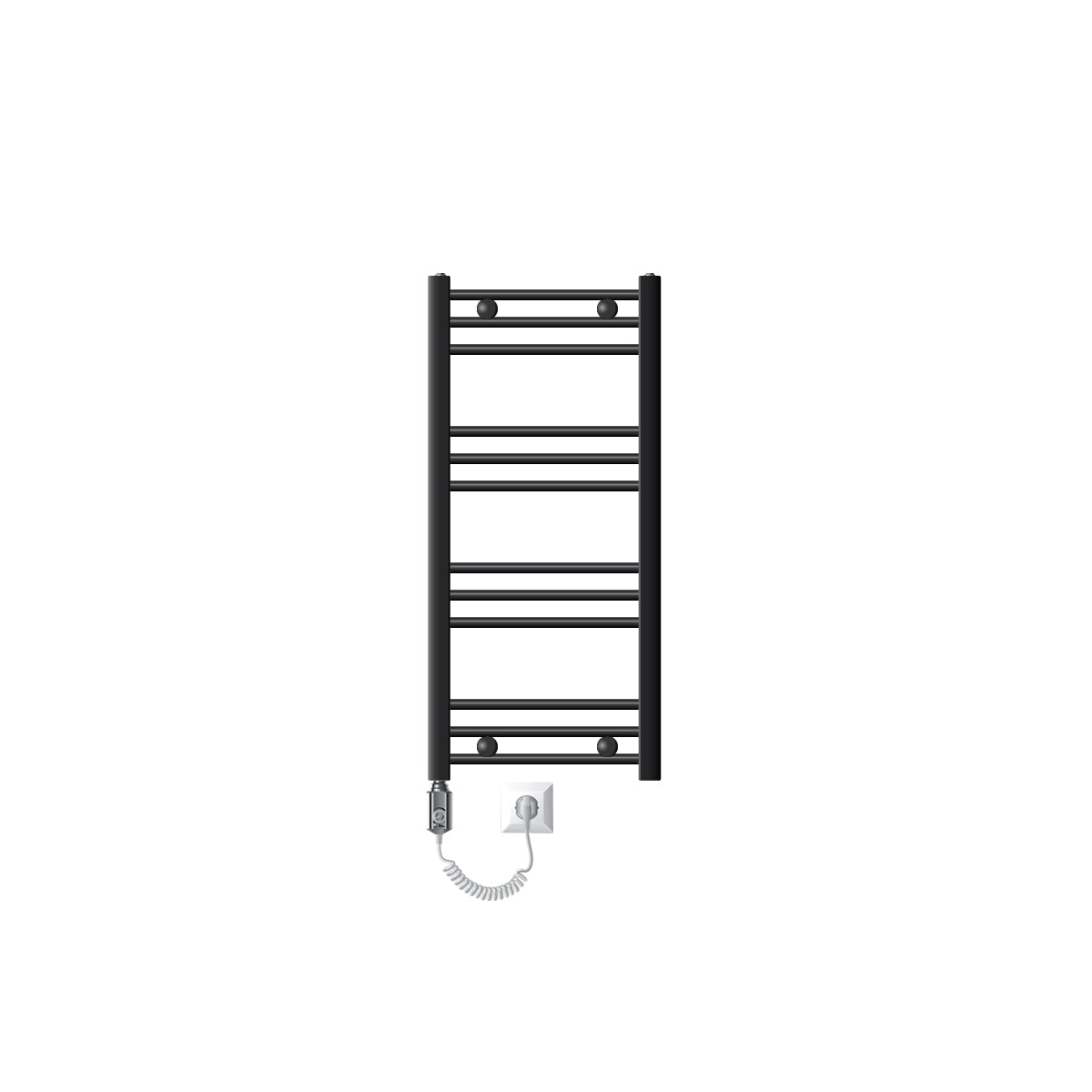 ECD Germany Heizungen sèche-serviettes anthracite 400x800 mm 300W
