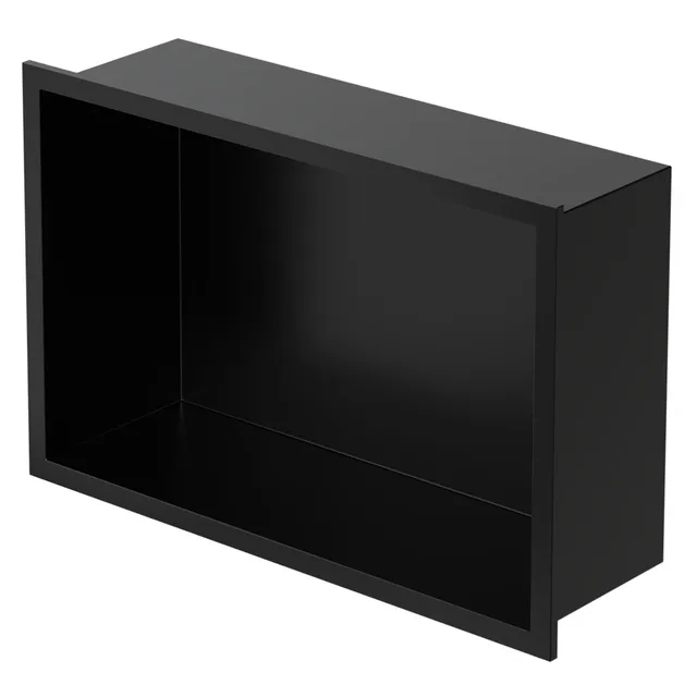 ECD Germany Sanitär niche douche inox noire 30x20x10