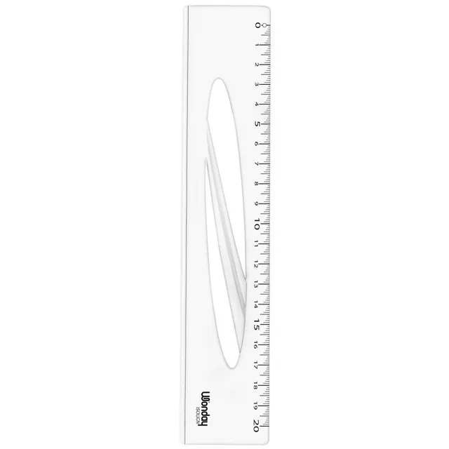 Safe Tool Fournitures scolaires ISOLIGN règle 20 cm incassable