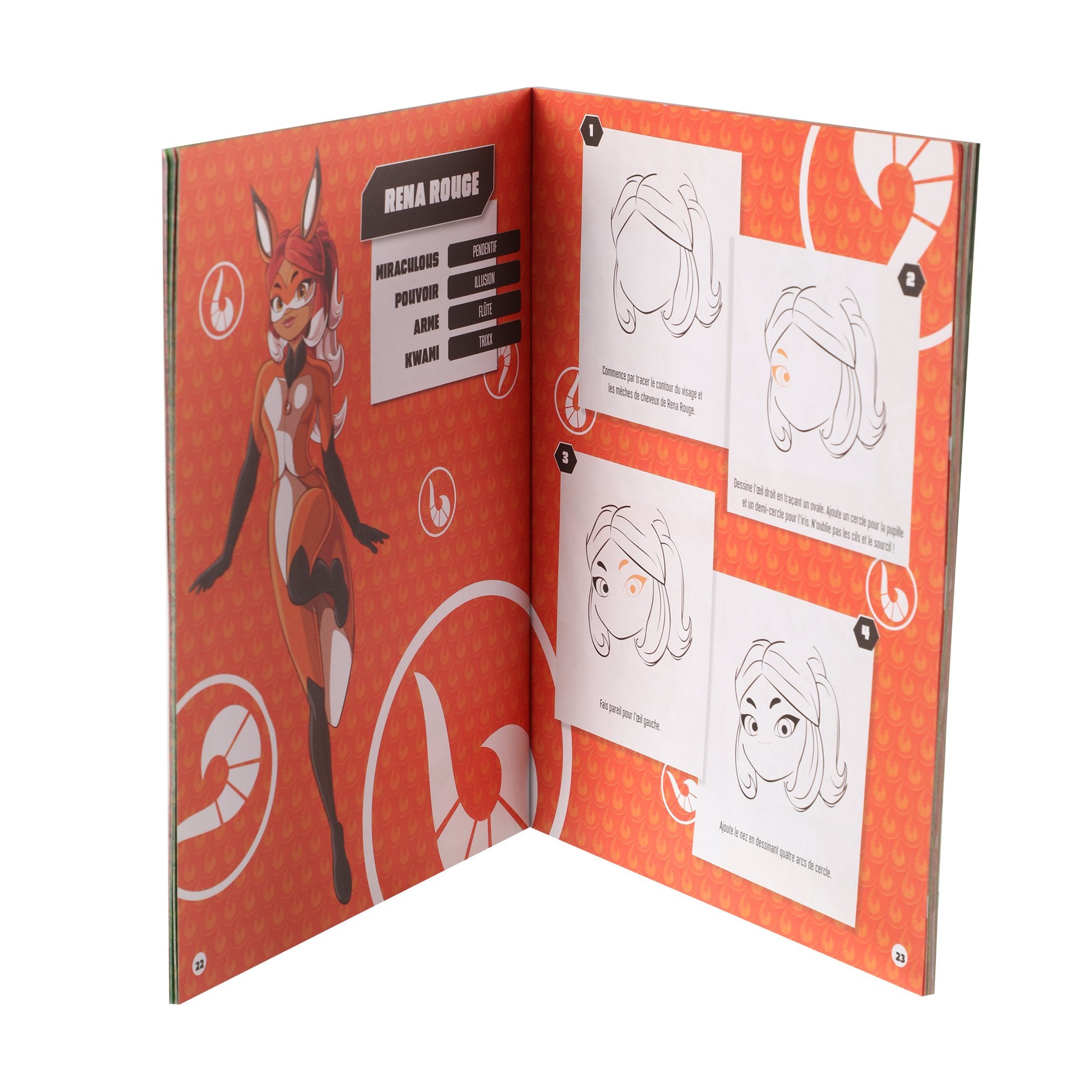 Miraculous Je dessine livre dessin 16 personnages Marinette