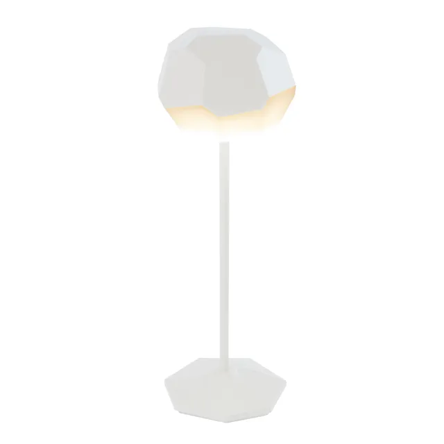 Red Deco Stone White lampe sans fil blanc H33cm tactile