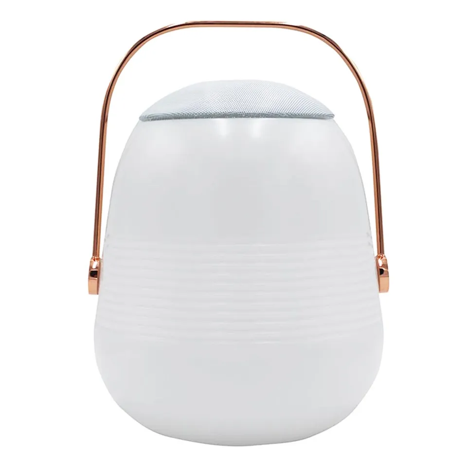 Red Deco Bob Station H33cm lampe sans fil enceinte cuivre