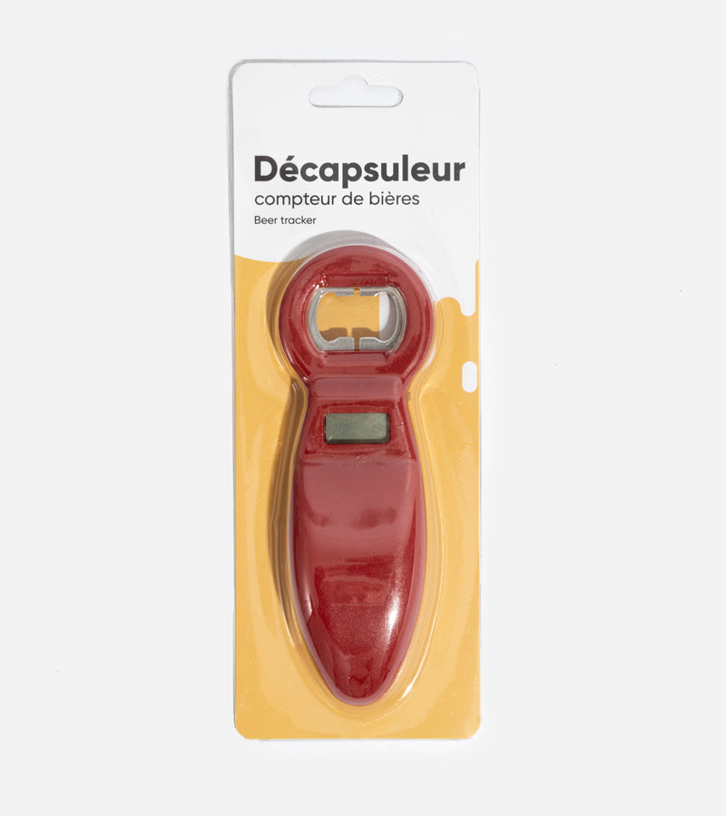 L'avant gardiste décapsuleur compteur de bières apéro