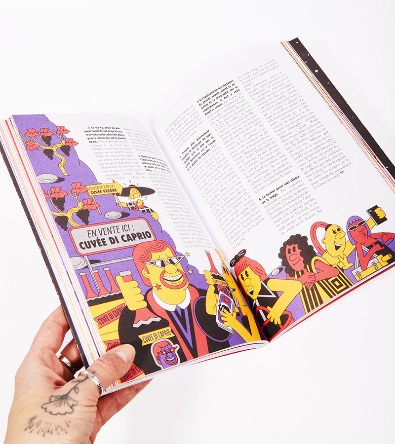 L'avant gardiste OVNI livre vin humour made in France