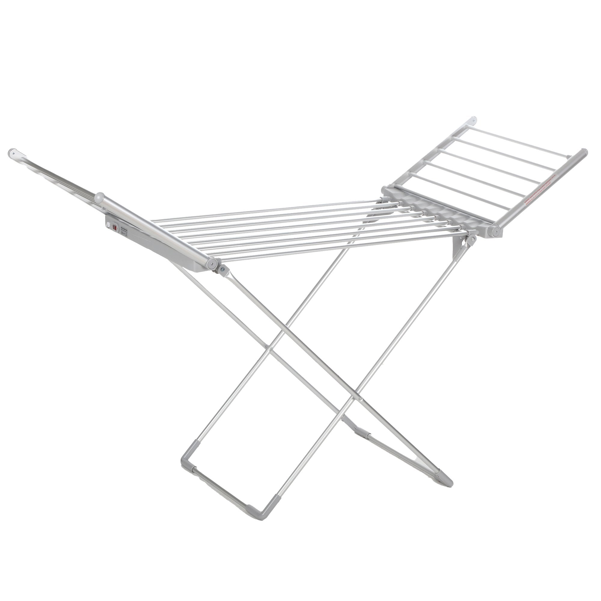Stokomani Maison séchoir linge électrique aluminium 12 m