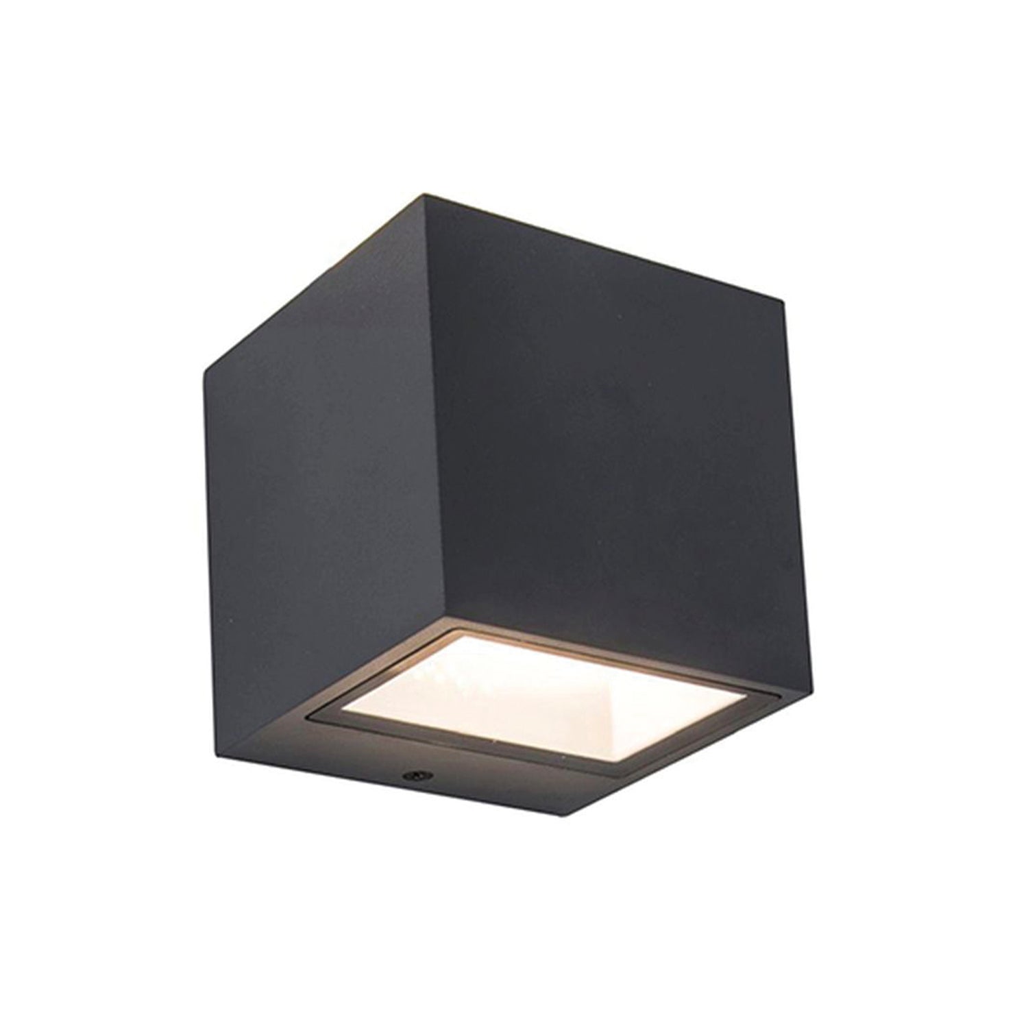 Red Deco Gemini Cube applique murale extérieure gris LED