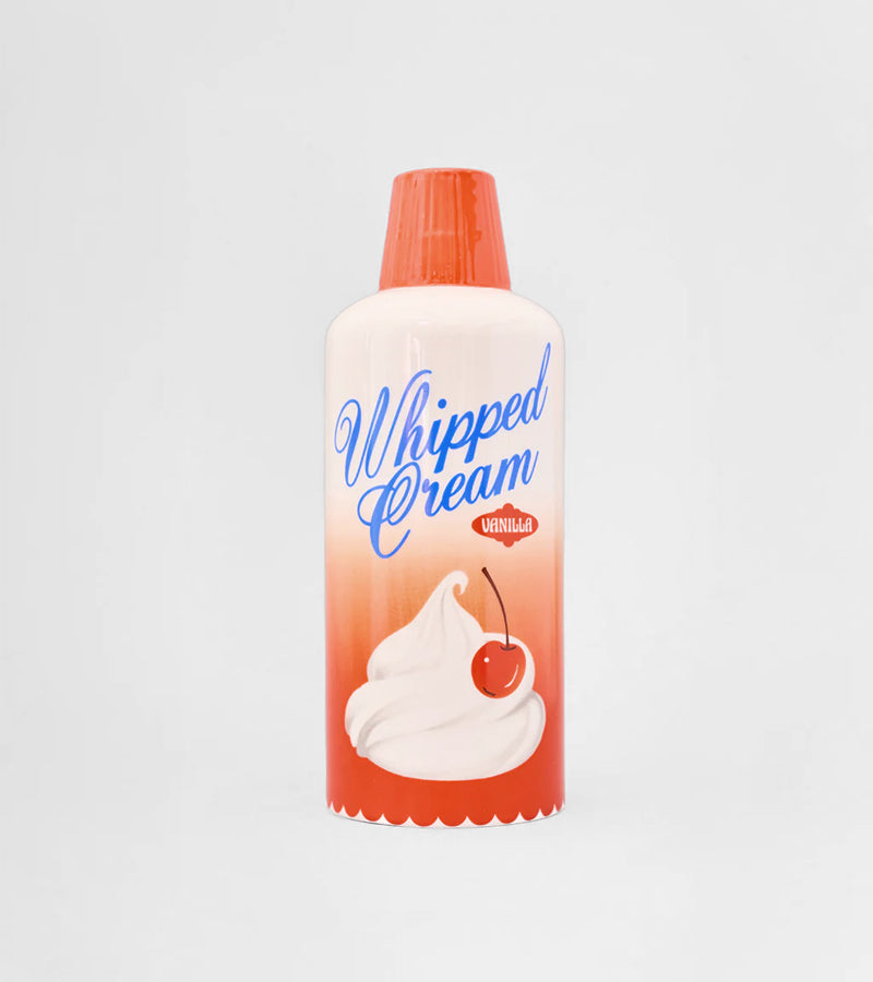 L'avant gardiste Vases Vase crème fouettée blanc gourmand