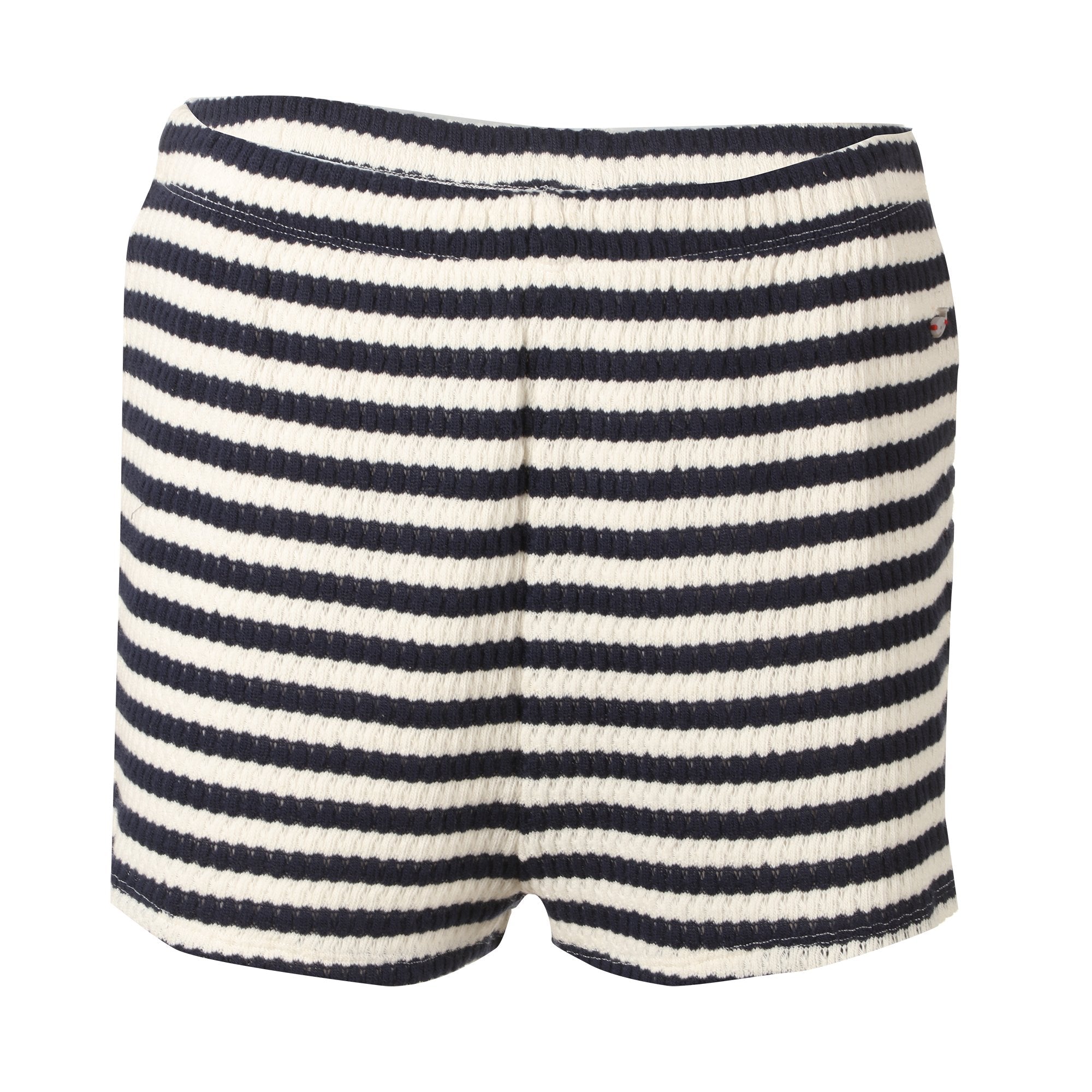 Stokomani Mode Short en crochet bleu foncé L femme