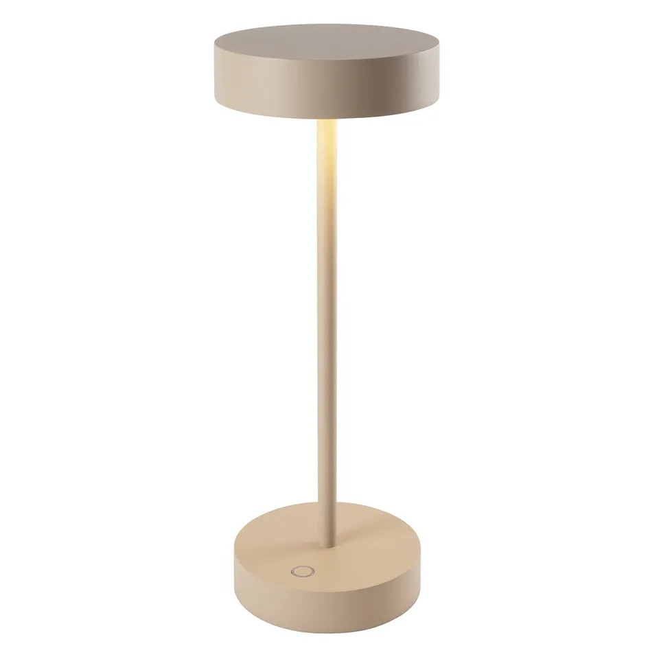 Red Deco Sandy Sand H33 cm lampe sans fil beige dimmable