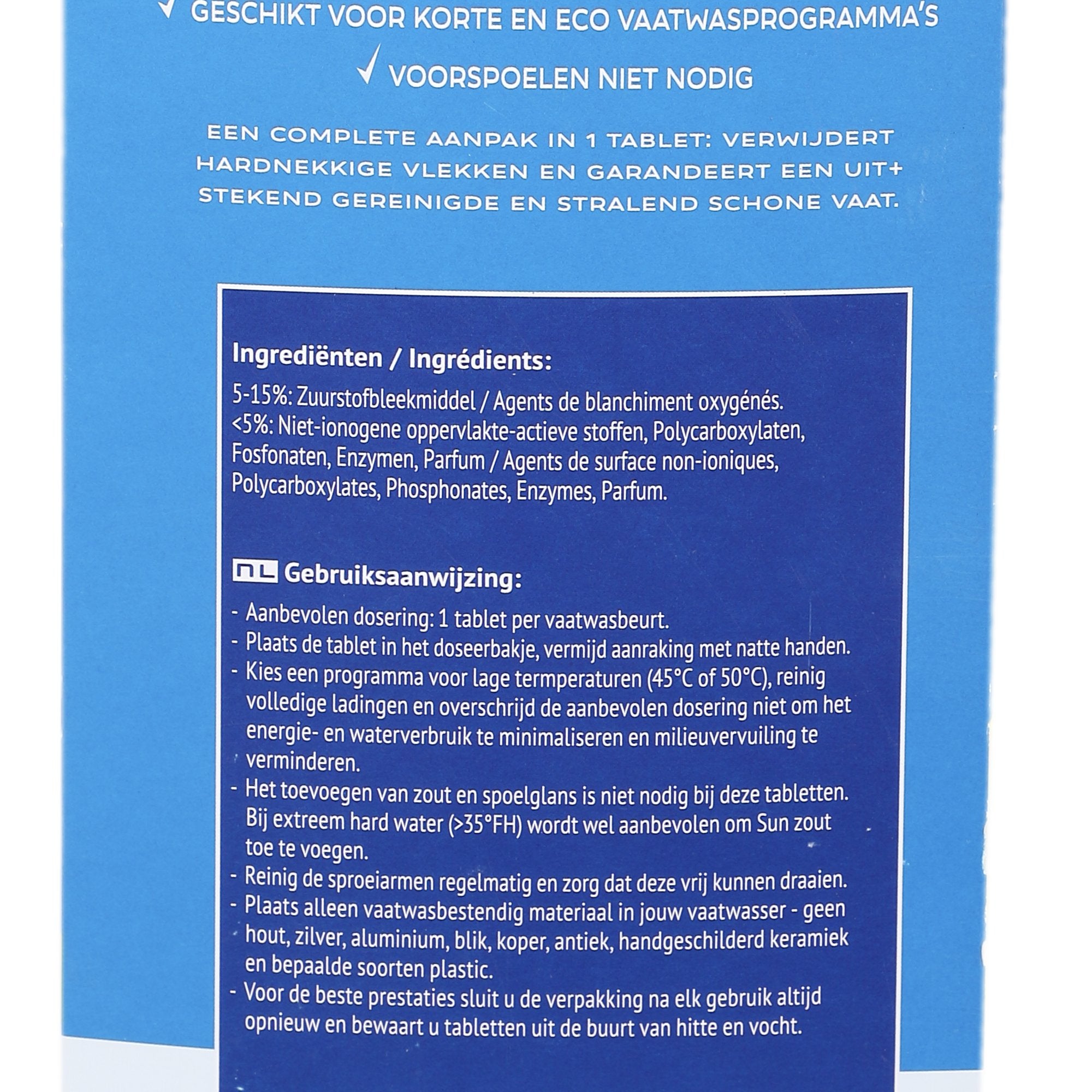 Stokomani Maison Tablettes lave-vaisselle Sun lot 35