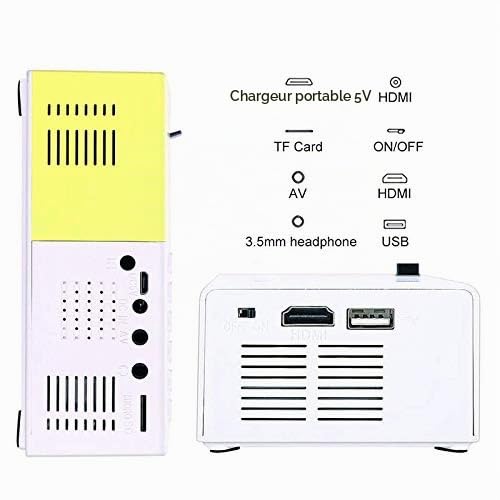 Shop-Story High-Tech Mini Vidéoprojecteur Portable HD 1080p
