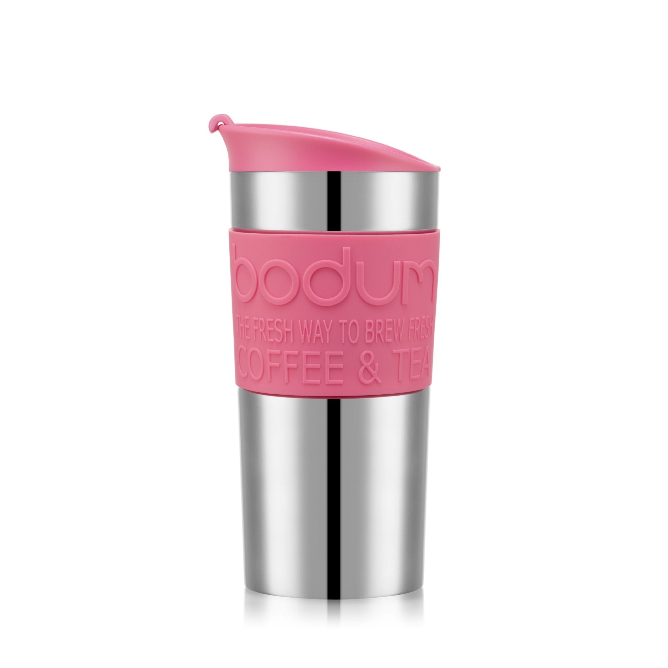 Stokomani Voyage Mug de voyage isotherme inox 0,35 L rose