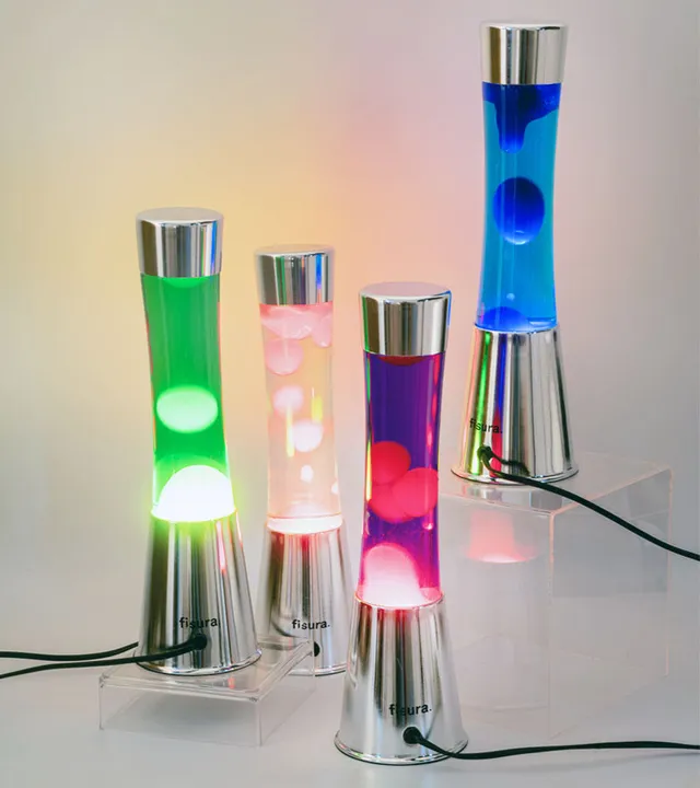 L'avant gardiste Déco lumineuse Lampe à lave rouge