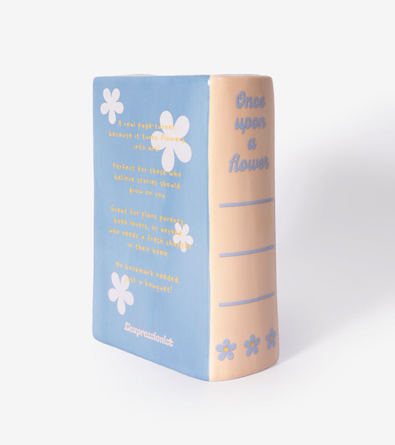 L'avant gardiste vase livre Once upon a flower bouquet