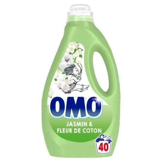 Stokomani Maison Lessive liquide jasmin fleur de coton 60 doses