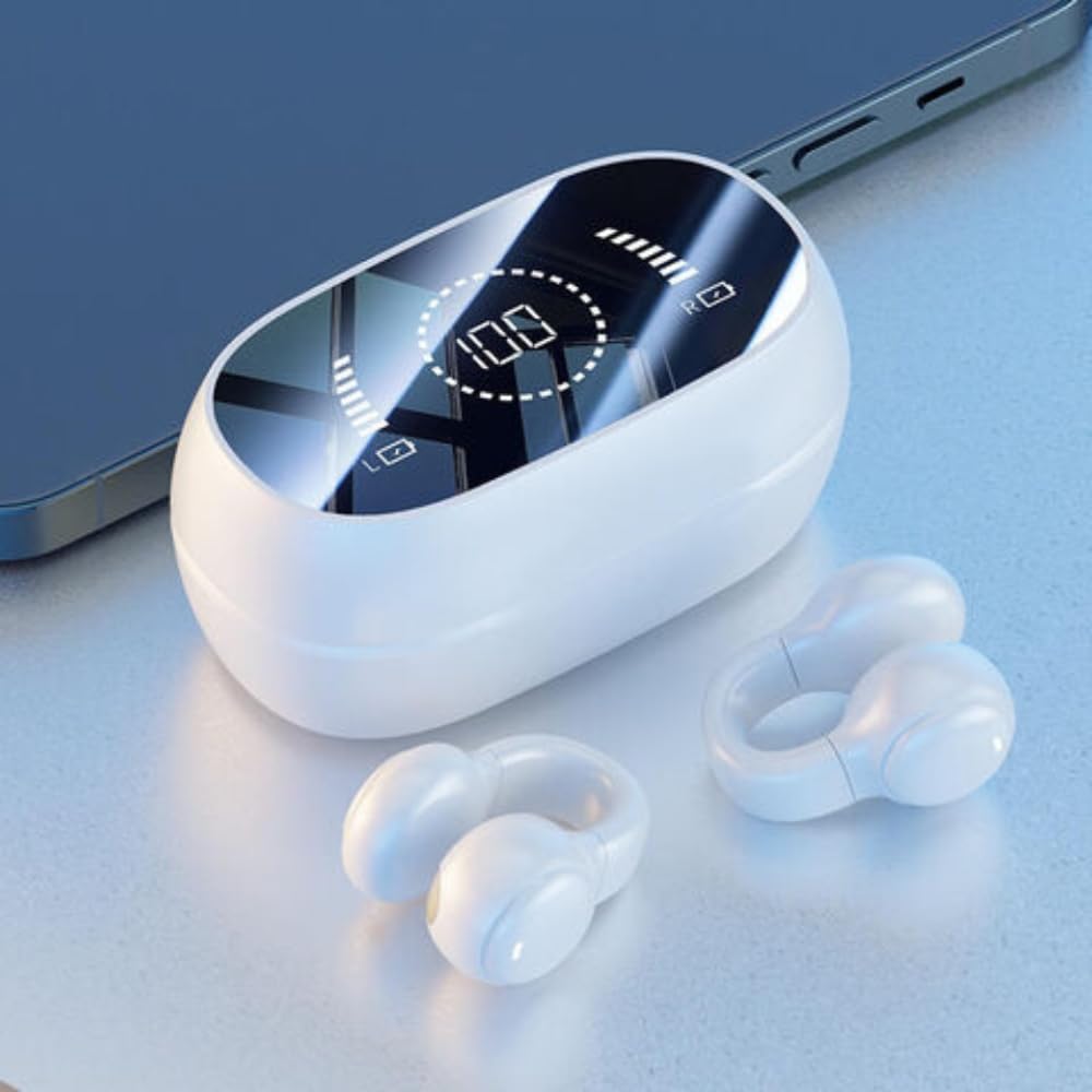 Shop-Story Headfit_B écouteurs bluetooth blanc clip oreille