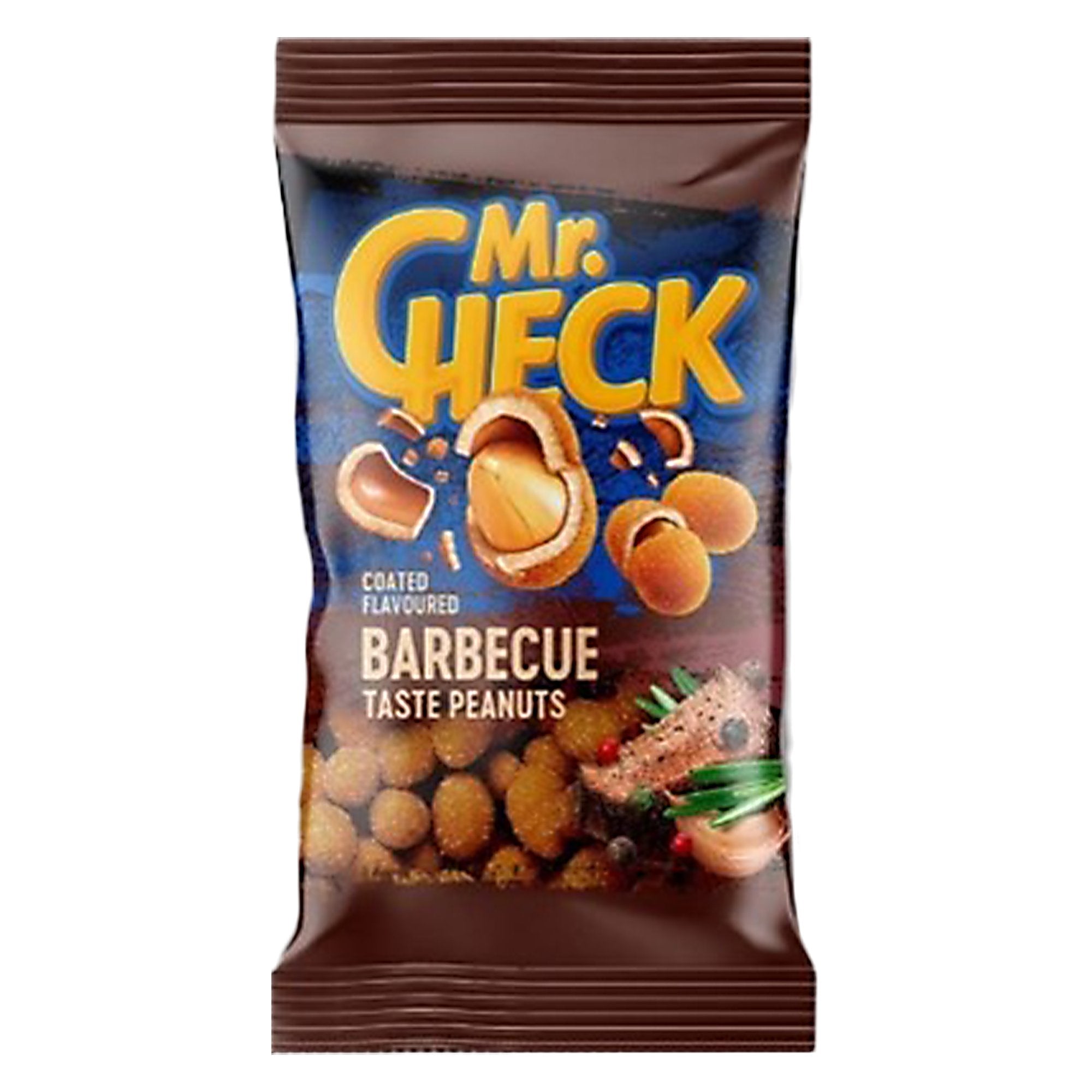 Stokomani Épicerie cacahuètes enrobées barbecue snack
