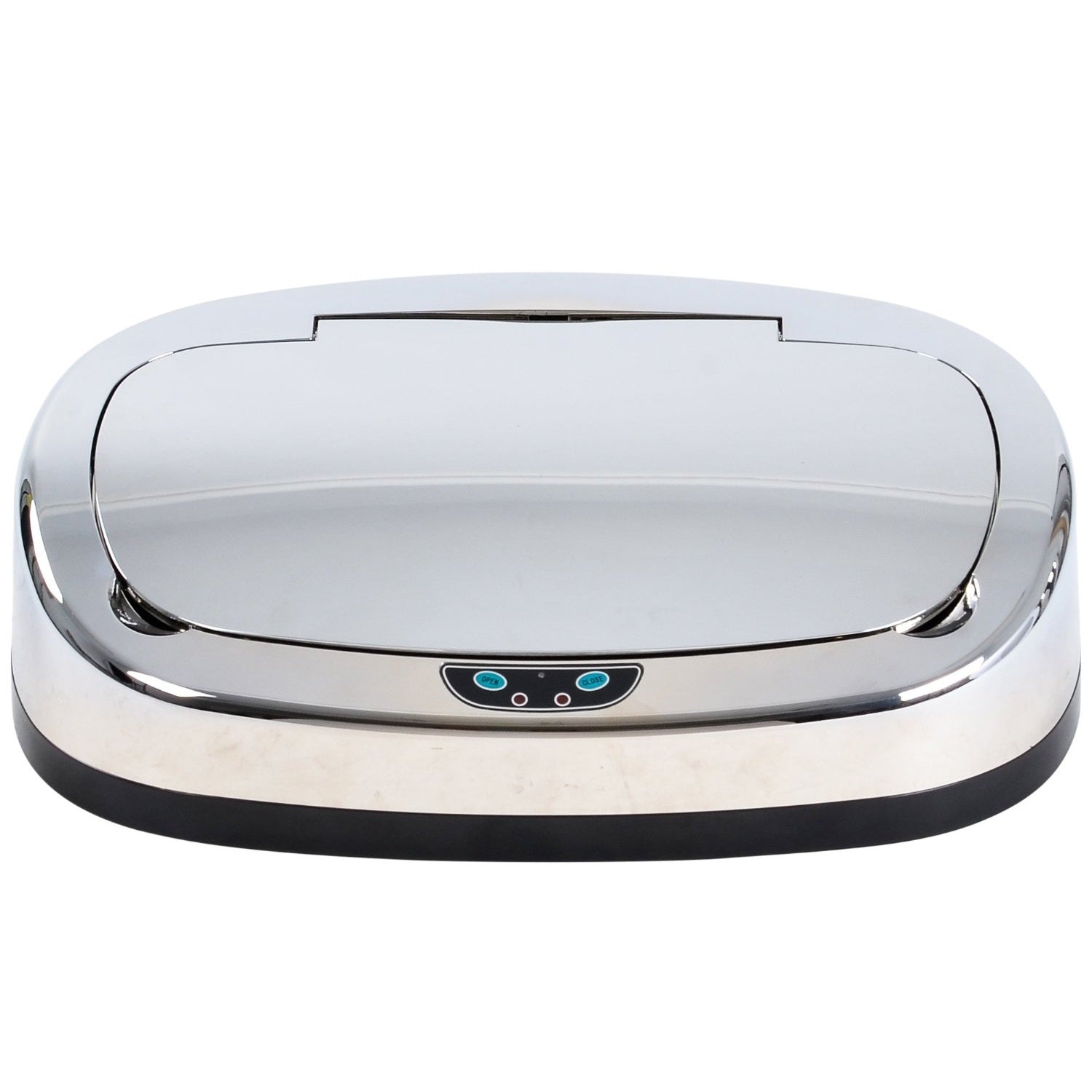 Red Deco Majestic couvercle poubelle automatique chrome
