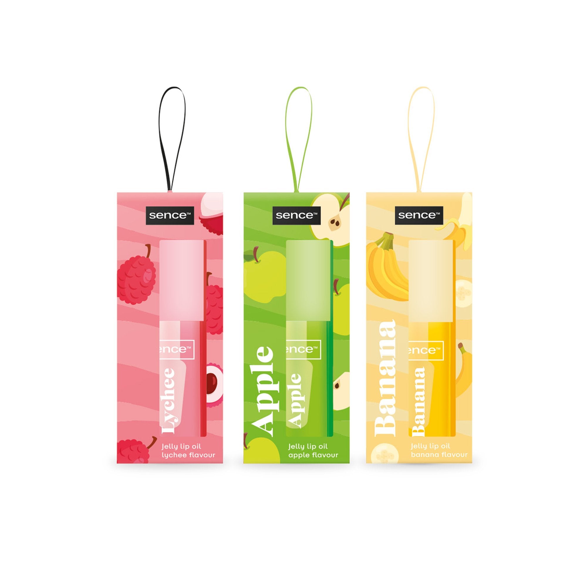 Sence huile à lèvres lip oil lot de 3 hydratant