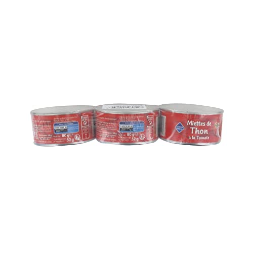 Leader Price miettes de thon à la tomate 240 g conserve