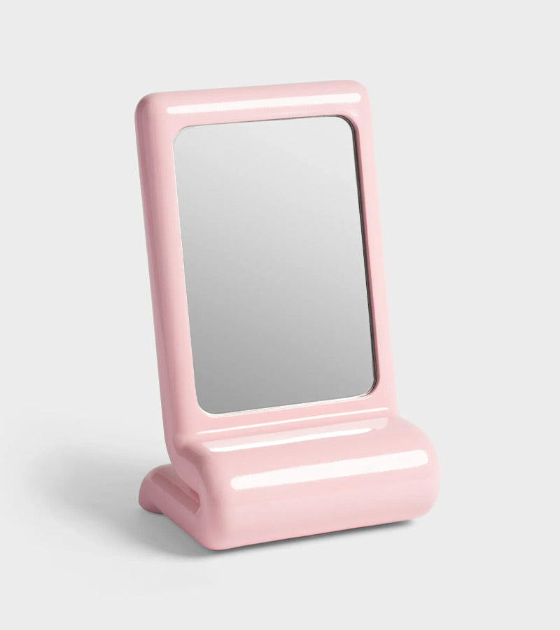 L'avant gardiste Objets déco Miroir vanity blanc coiffeuse