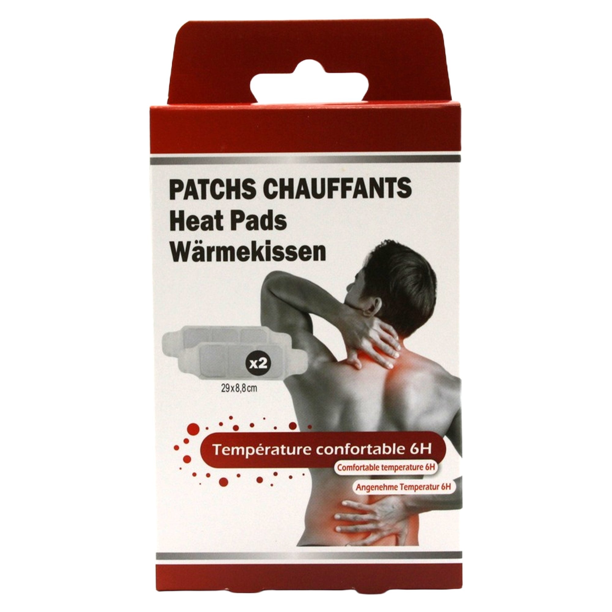 Stokomani Beauté 2 patchs chauffants corps lot de 2