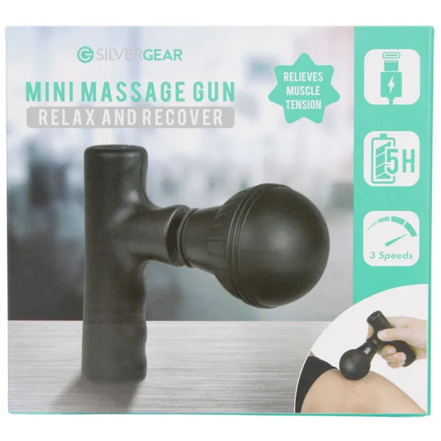 Mini pistolet de massage voyage appareil bien-être compact