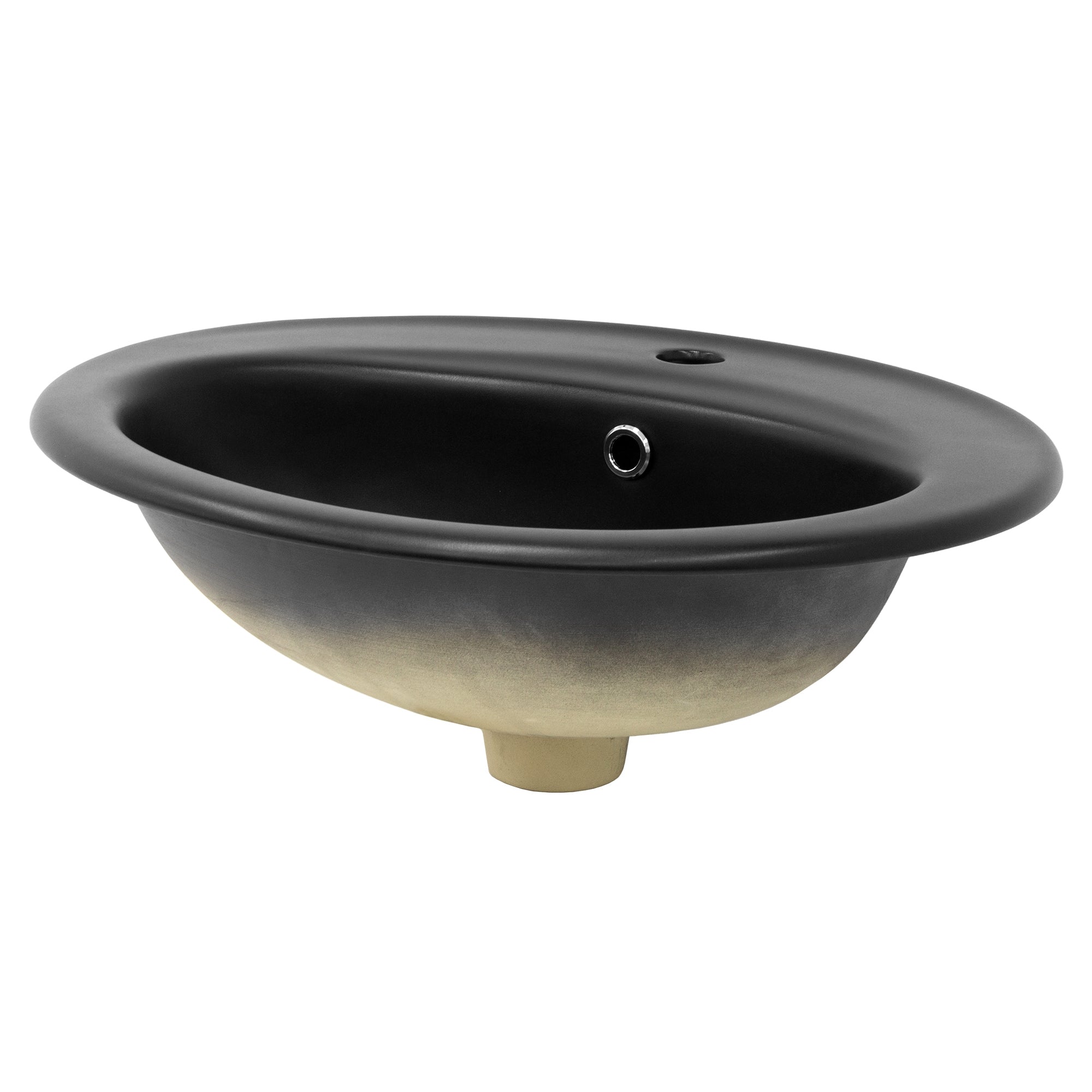 LuxeBath Vasque ovale céramique blanche 570x485 mm