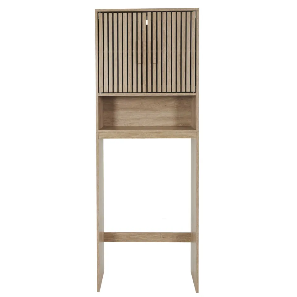 Stokomani Maison Meuble dessus WC Klaus bois étagère 60x20x166