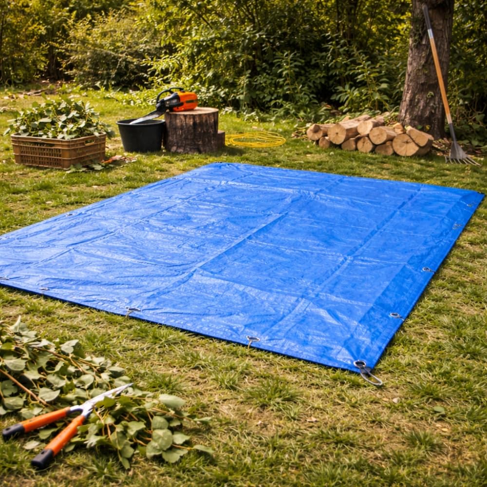 Shop-Story Bricolage & Auto bâche bois 1,5x6 m réversible