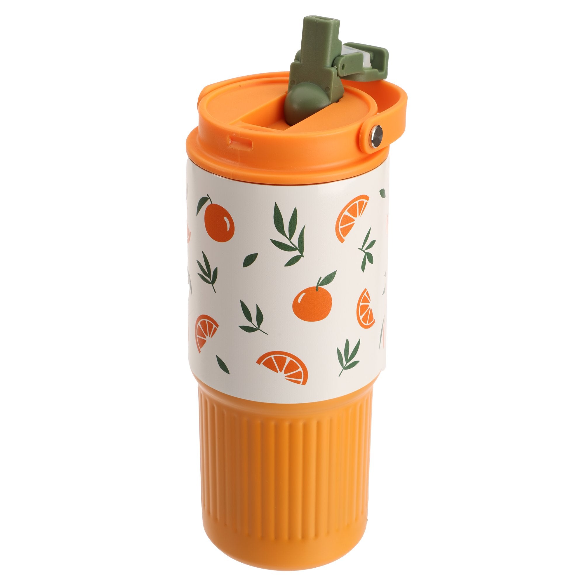 Mug transport inox fruits 750 ml orange Fruity