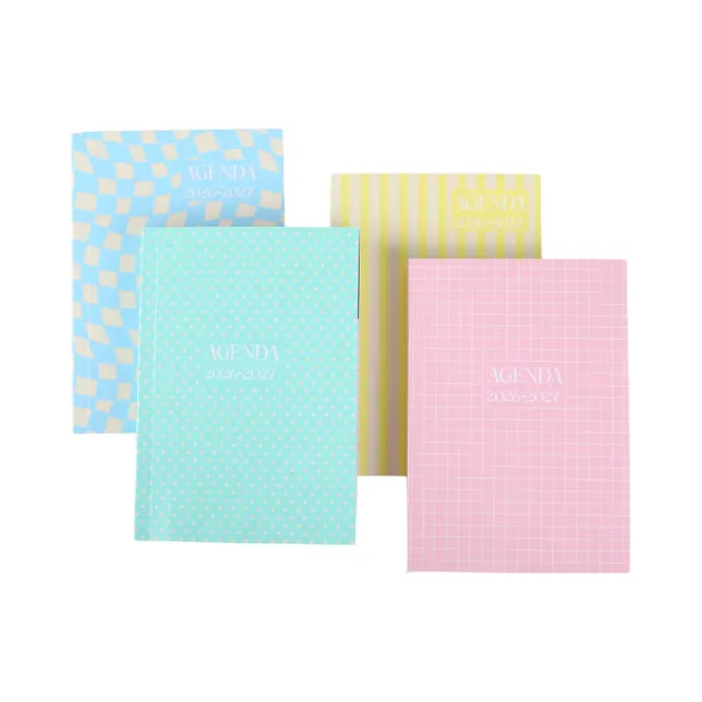 Stokomani agenda pastel 2026/2027 scolaire bureau