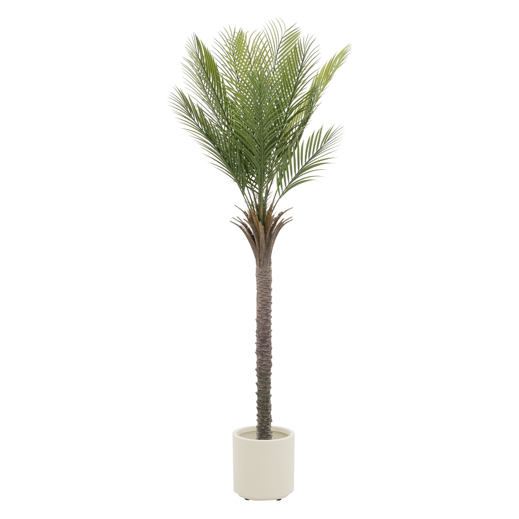 ECD Germany Haus & Wohnen palmier artificiel 150 cm en pot tropical