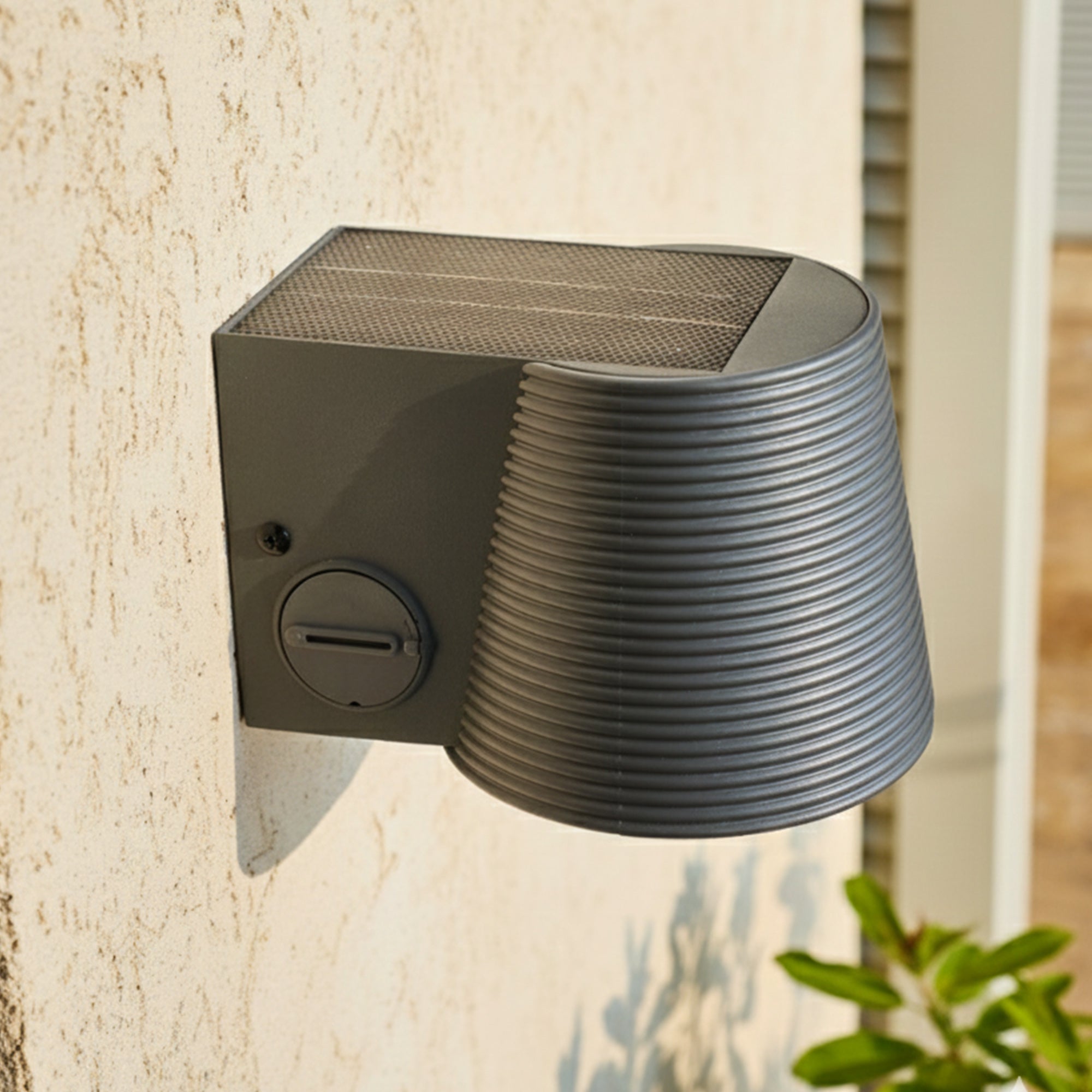 Red Deco Soline Wall applique solaire LED détecteur H10,5cm