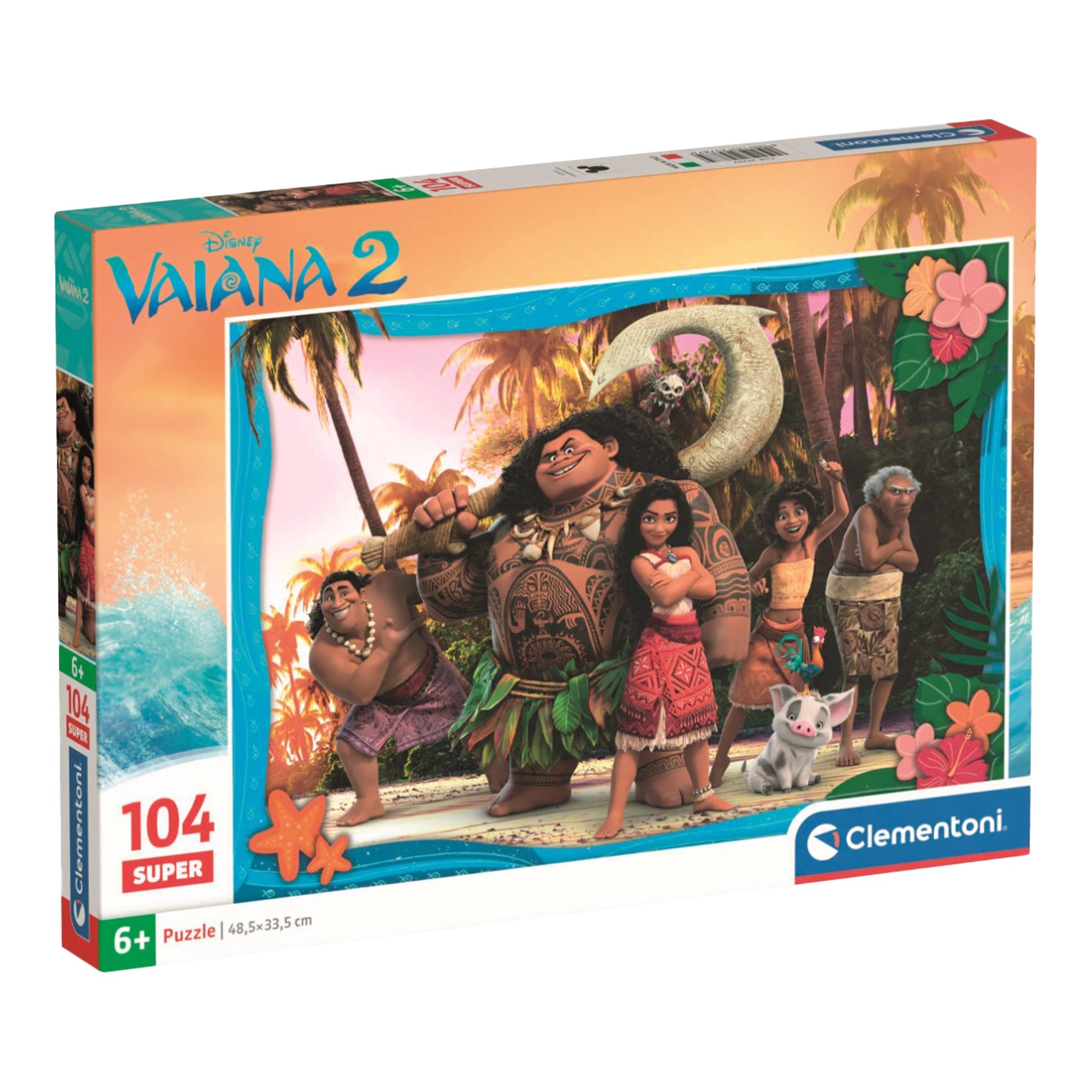 Stokomani Jeux Puzzle Vaiana 2 104 pièces enfant